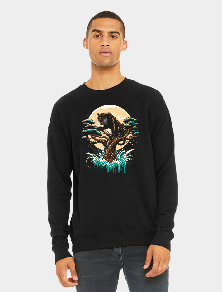 Black Panther - Nature Inspired Sweetshirt