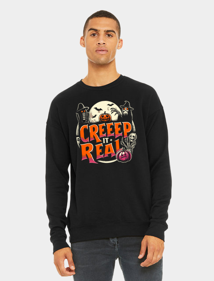 Creap it Real - Halloween Sweetshirt