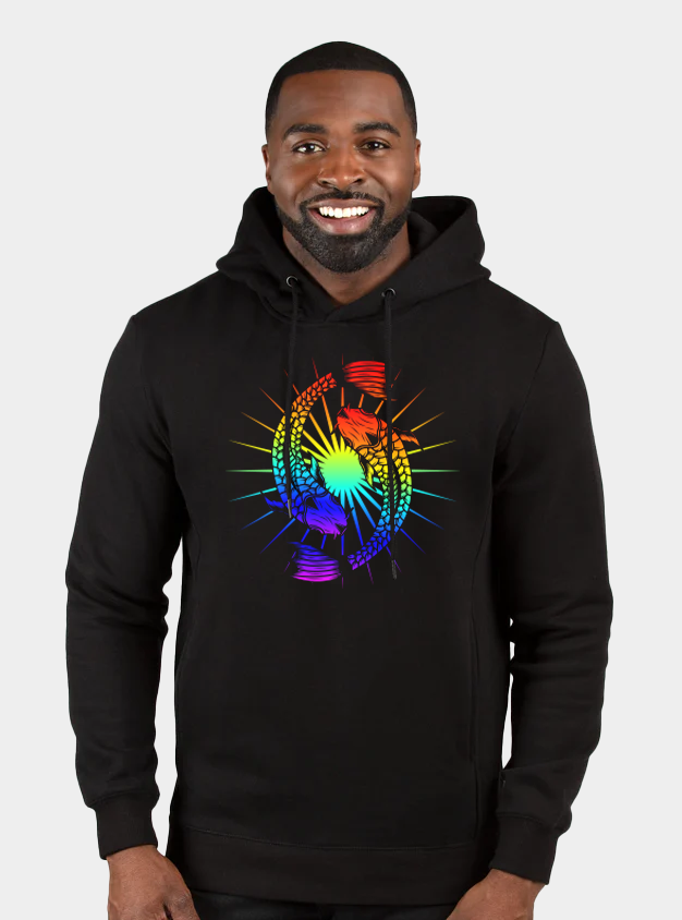 Twin Fish Heat Map - Hoodie