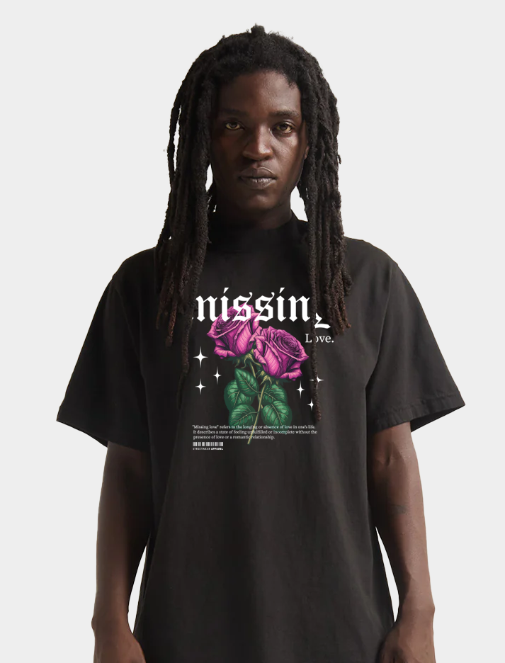 Missing Love Maximalism T-Shirt