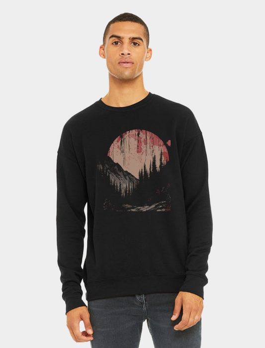 Retro Moon - Nature Inspired Sweatshirt