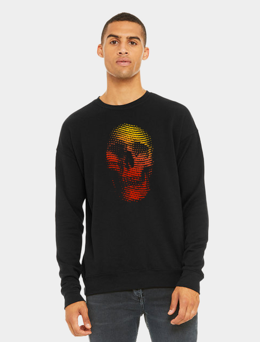 Skull Face - Heat Map Sweatshirt